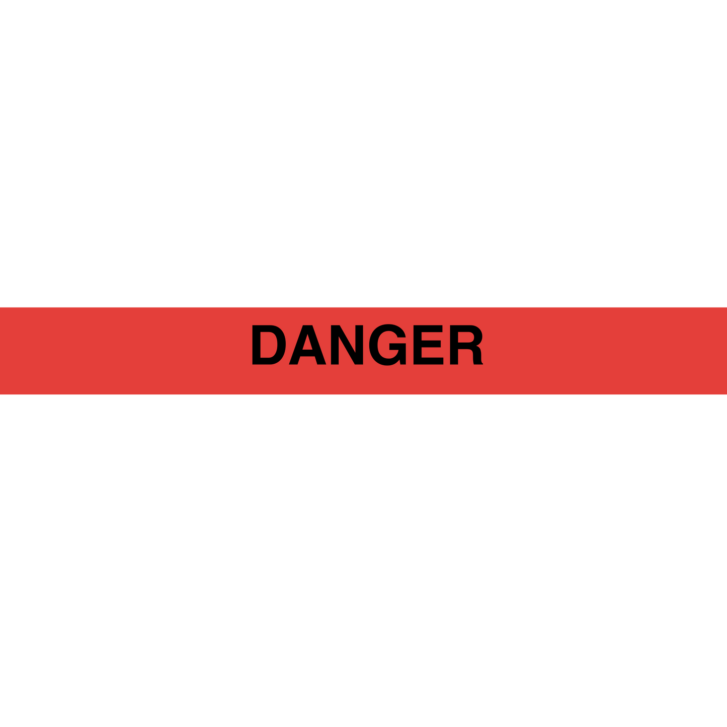 Barricade Tape (Danger) - Red