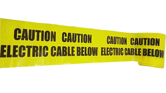 Underground tape (Electric Cable Below) - Yellow